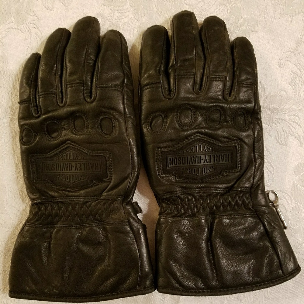 Harley-Davidson womens small leather gloves